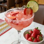 Strawberry Margarita Serving