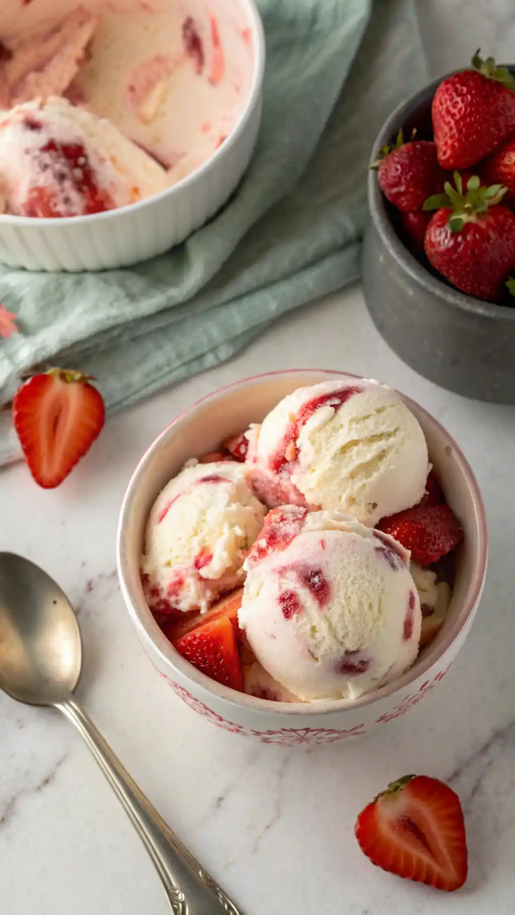 Strawberry Cheesecake Ice Cream