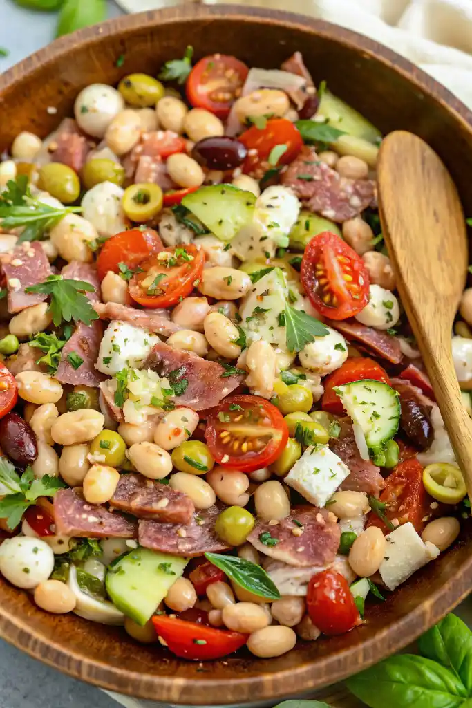 Italian Dense Bean Salad