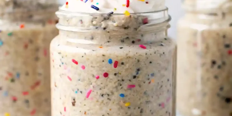Birthday Cake Overnight Oats to Brighten Your Mornings!