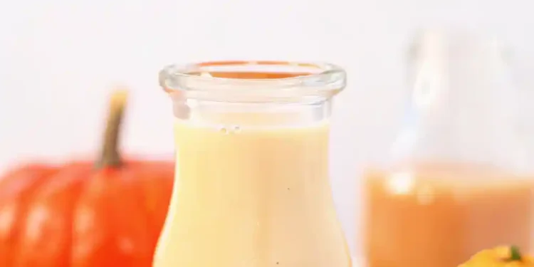 Homemade Pumpkin Coffee Creamer