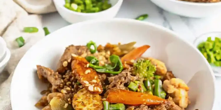 Easy Steak and Shrimp Stir Fry