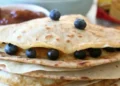 Easy Blueberry Breakfast Quesadilla