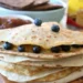Easy Blueberry Breakfast Quesadilla