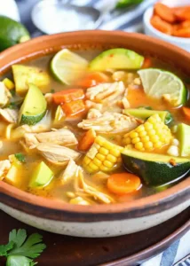 Caldo de pollo