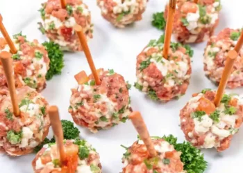 Mini bacon ranch cheese balls