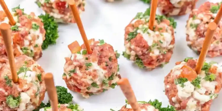Mini bacon ranch cheese balls
