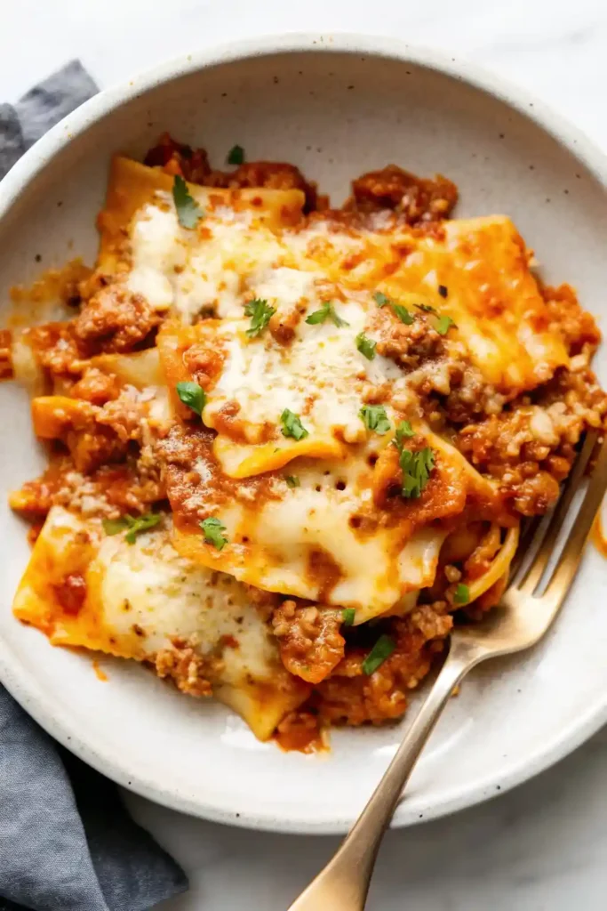 skillet lasagna