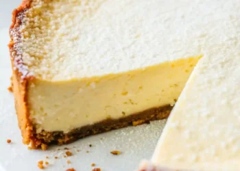 New York style cheesecake
