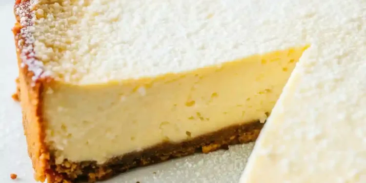 New York style cheesecake