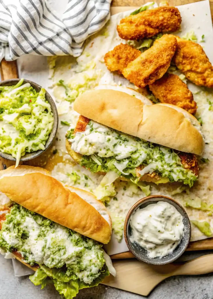 Chicken Caesar sandwich
