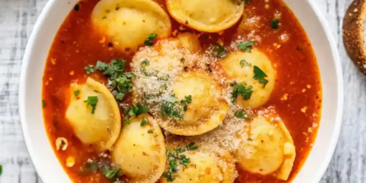 ravioli soup