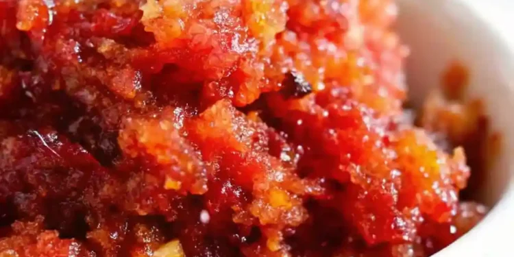 cranberry orange relish