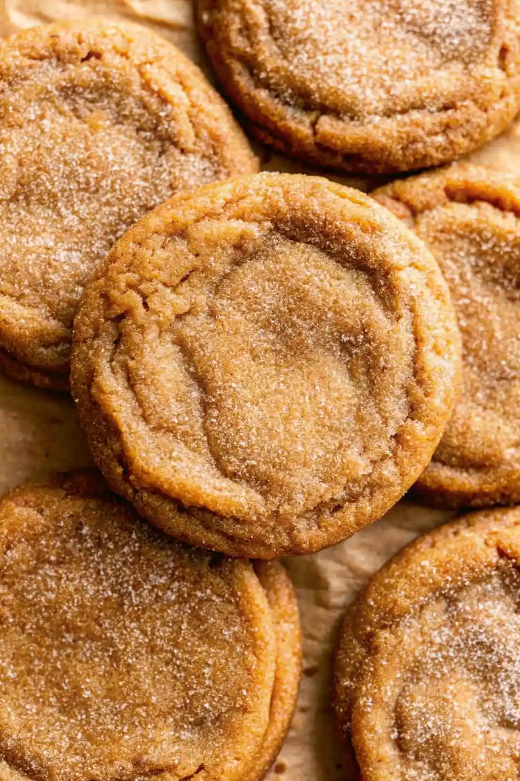 pumpkin snickerdoodle cookies