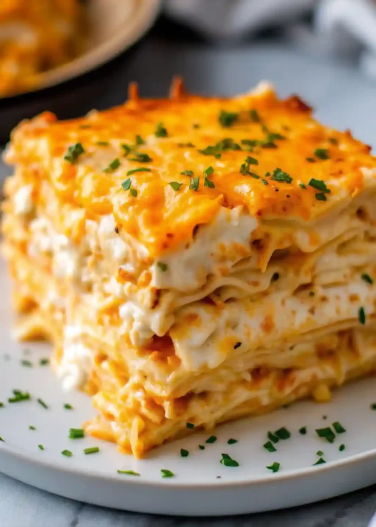 buffalo chicken lasagna