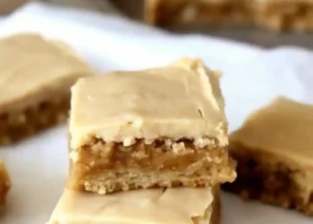 Banana blondies