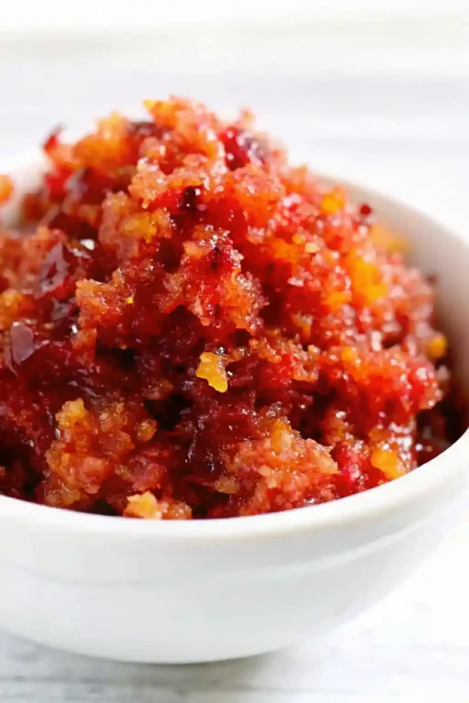 cranberry orange relish