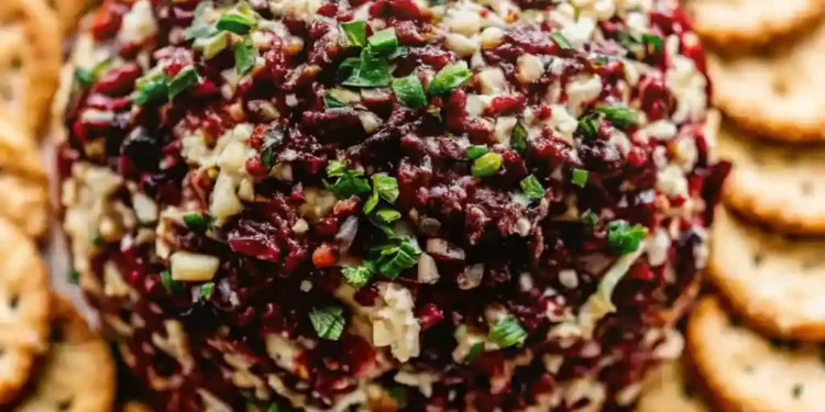 cranberry pecan cheese ball