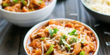 slow cooker chicken parmesan soup