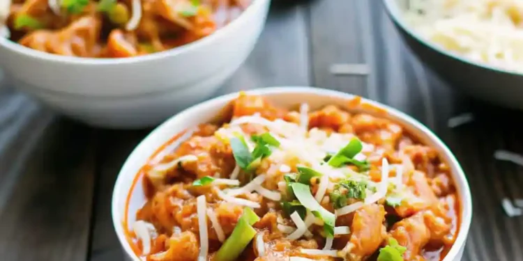 slow cooker chicken parmesan soup