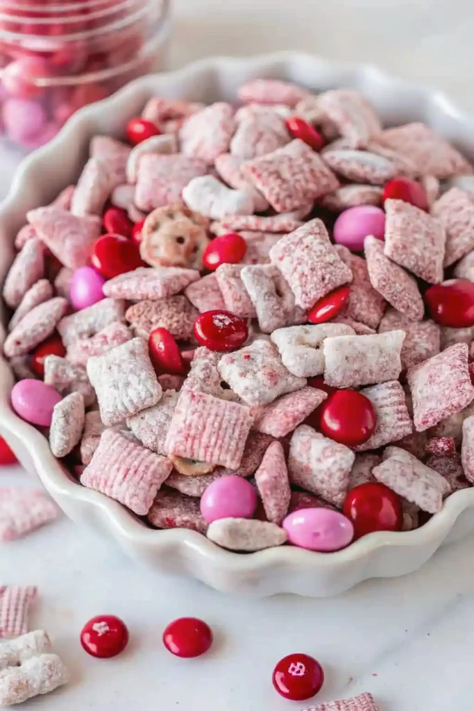 Valentine's Day Muddy Buddies