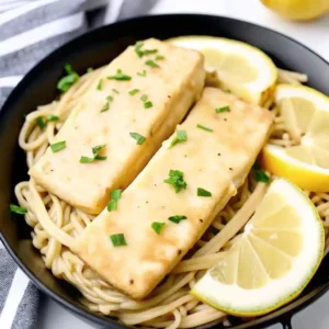 lemon tofu