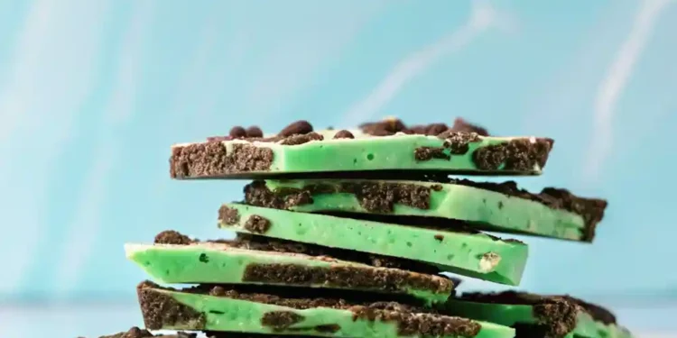 Mint Oreo Bark
