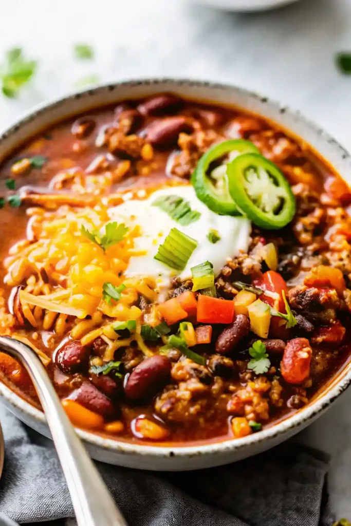 Instant Pot Turkey Chili