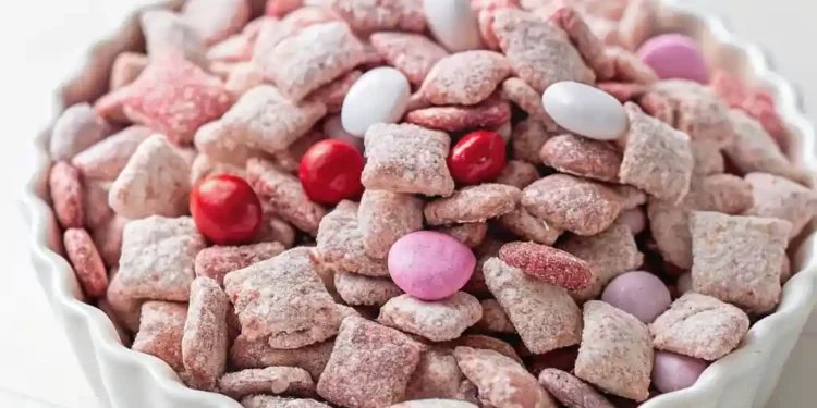 Valentine's Day Muddy Buddies