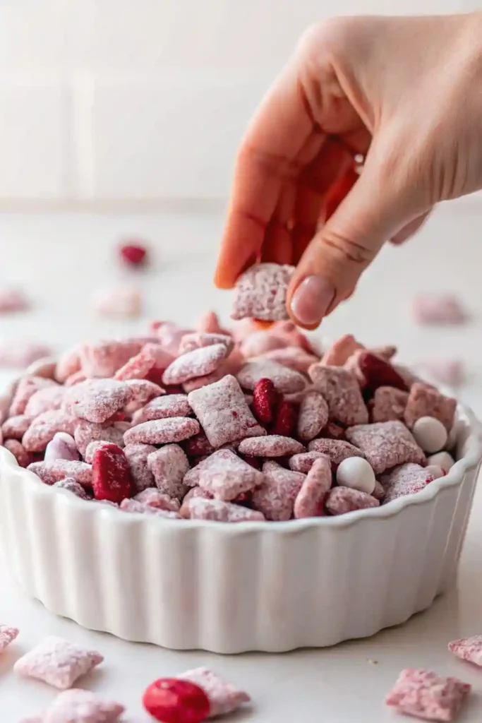 Valentine's Day Muddy Buddies