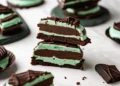 Chocolate Mint Cookies