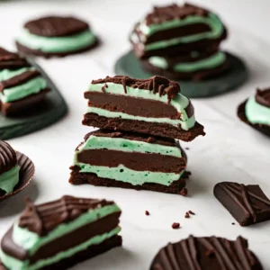 Chocolate Mint Cookies