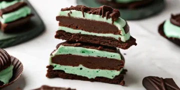 Chocolate Mint Cookies