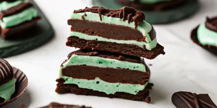 Chocolate Mint Cookies