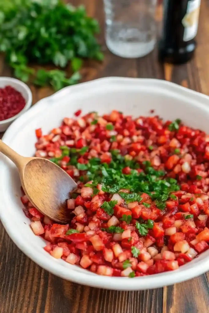 Strawberry Balsamic Salsa