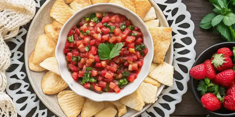 Strawberry Balsamic Salsa