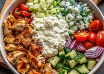 Greek Chicken Bowls