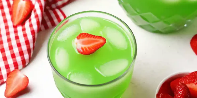 Festive Grinch Punch (The Ultimate Frothy Lime Sherbet Recipe)