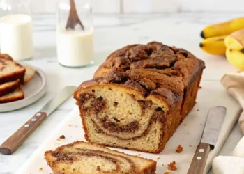 Cinnamon Swirl Banana Bread (The Ultimate Moist Marble Ribbon Recipe)