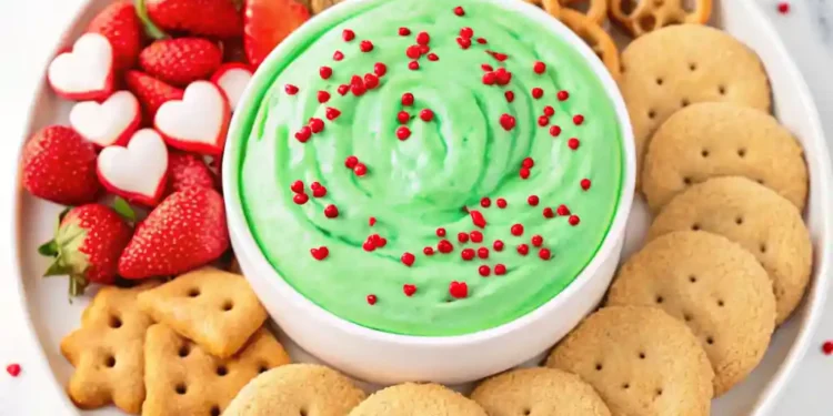 Savory Grinch Dip (The Ultimate Whipped Feta and Spinach Recipe)