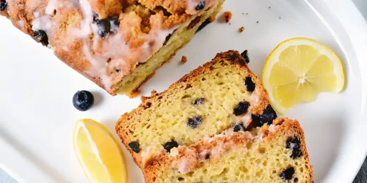 Sourdough Discard Lemon Blueberry Quick Bread (The Ultimate Moist & Tangy Recipe)