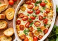 Warm Baked Caprese Dip (The Ultimate Cheesy Balsamic Appetizer)