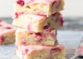 Fresh Strawberry Lemon Blondies (The Ultimate Zesty Summer Recipe)