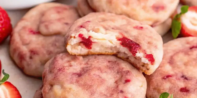 Strawberry Cheesecake Cookies (The Ultimate Gourmet Stuffed Recipe)