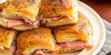 Easy Baked Ham and Cheese Sliders (Perfect for Game Day!)