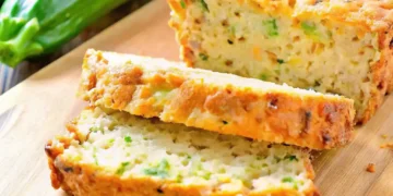 Savory Zucchini Cheddar Cheese Herb Beer Bread (The Ultimate Quick Loaf)