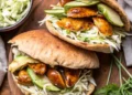 Sheet Pan Chicken Pitas with Herby Ranch Slaw (Easy Weeknight Winner!)