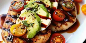 Grilled California Avocado Chicken (The Ultimate Honey-Lime Mediterranean Recipe)