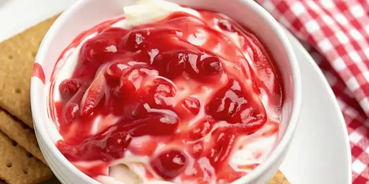 No-Bake Strawberry Cheesecake Dip (The Ultimate 10-Minute Dessert)
